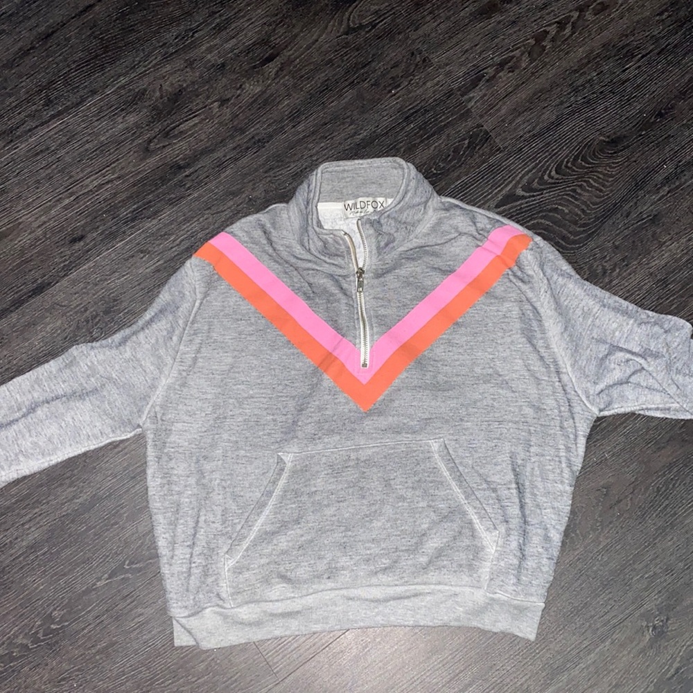 Wildfox sweater size large in grey